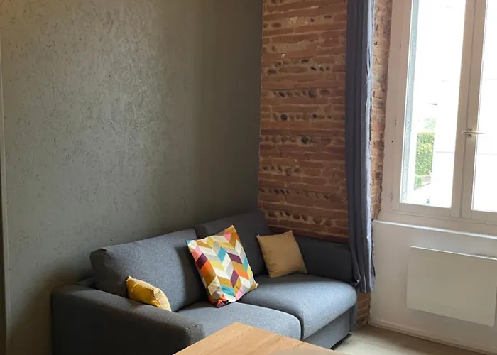 T2 Cosy Avec Vue Pont Des Catalans-saint Cyprien